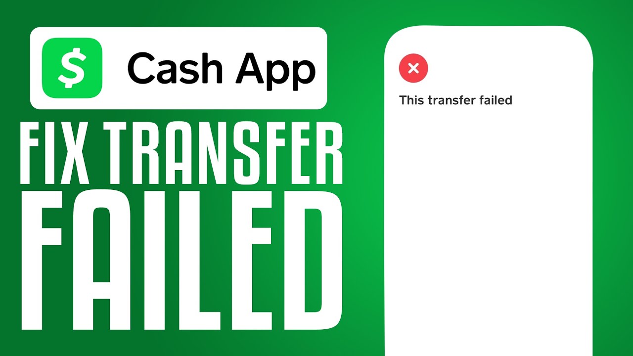 How To FIX Cash App Transfer Failed Or Declined Cash App Tutorial 2024 YouTube