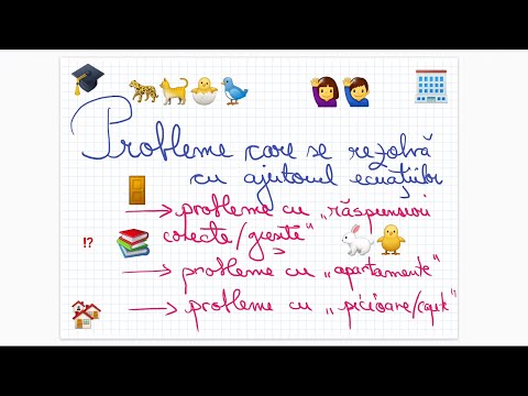 Video: Cum se aseamănă rezolvarea inegalităților liniare și a ecuațiilor liniare?