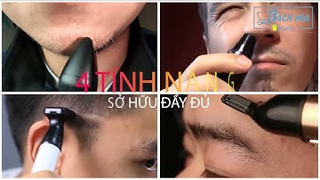 Máy cạo râu Mỹ 4in1 bán chạy nhất 2021