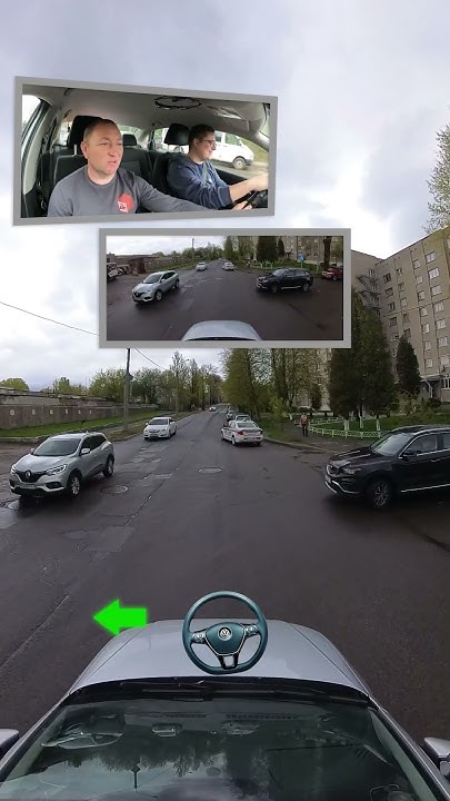 РАЗВОРОТ НА ПЕРЕКРЕСТКЕ. Как выполнять разворот #вождение #экзаменвгаи ...