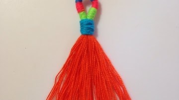 How To Make A Beautiiful And Colorful Hula Tassel - DIY Crafts Tutorial - Guidecentral
