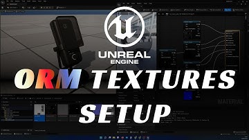 ORM Packed textures setup in Unreal Engine