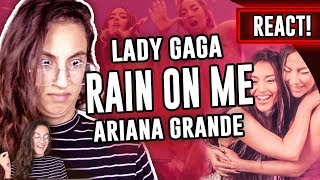REACT: Lady Gaga, Ariana Grande - Rain On Me | Luma ShoW