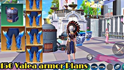 Making Legend:150 Pieces:Valea Plans Armor:No Luck:Utopia Origin