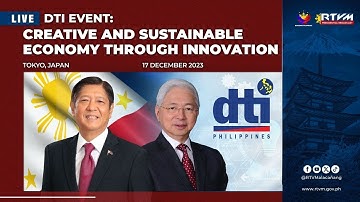 DTI Event: Creative and Sustainable Economy Through Innovation 12/12/2023