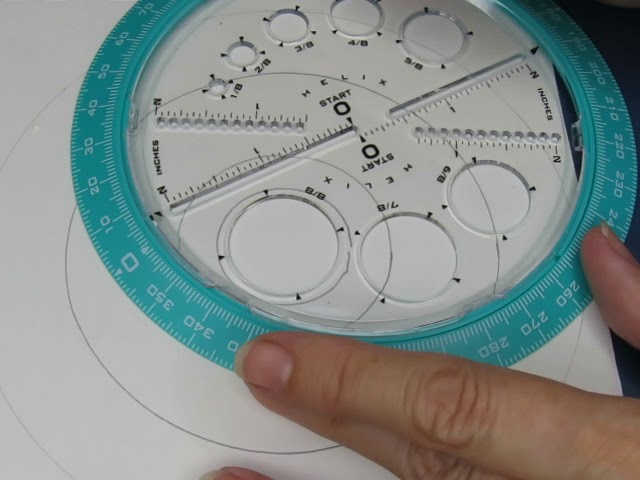 Using the Helix circle maker 