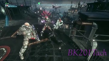 Batman: Arkham Knight - Funny Enemy AI Throw!