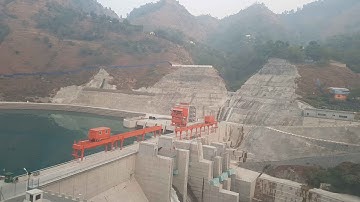 ANIMATED VIDEO of HPP of 150MW ON KUNHAR RIVER, Renewable resources, hydel power plant working model
