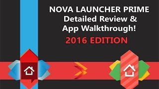 Nova Launcher Prime DETAILED REVIEW & APP WALKTHROUGH! 2016 screenshot 3