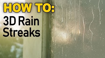 Animate Rain | After Effects & 3ds Max