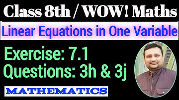 Wow Maths Class 8 Chapter 7 Exercise 7.1 Question 3h | Wow Maths Class 8 Exercise 7.1 Question 3j