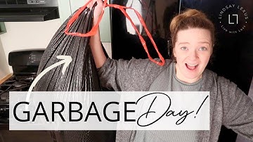 Get Ready for GARBAGE DAY With Me! Feels SO GOOD!
