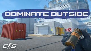 CS2 Nuke - Dominate Outside on NUKE with these SMOKES!