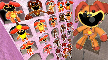 Destroy Smiling Critters Poppy Playtime Monsters Family Chapter 1 2 3 in ABYSS POOL Garry