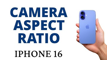 How to CHANGE the CAMERA ASPECT RATIO on the iPHONE 16!