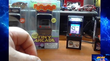 Doing a preliminary look at the new 2018 Tiny Arcade Machines by Super Impulse toys