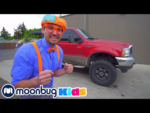 Видео: Блиппи моет машины | Moonbug Kids на Русском | Мультики на Русском
