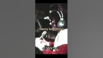 Thumbnail of Danny boy (Elvis Presley short version not whole song.