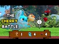 Cam & Leon | CHERRY BATTLE COMPILATION | GAME | Funny Cartoon | Cartoon for kids