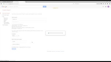 Creating a Google Custom Search Engine Id