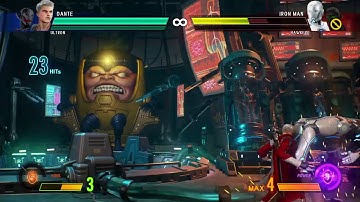 MvC: Infinite Dante/Ultron Combo Video