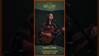 Bon Iver - Flume (Acoustic Cover by KARO LYNN) Bookshelf Sessions