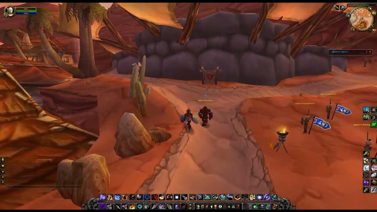 Orgrimmar Hunter Pet Trainer Location, WoW Wotlk YouTube