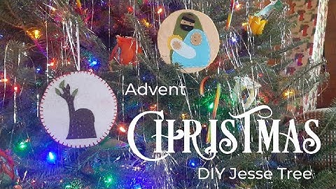 Traditional Advent Devotions..DIY Jesse Tree Oraniments
