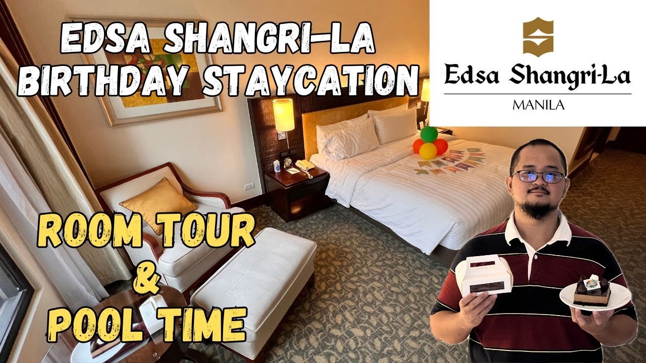 EDSA Shangri-la Hotel Staycation (Part 1) | Room Tour | Vlog Ni Jorem