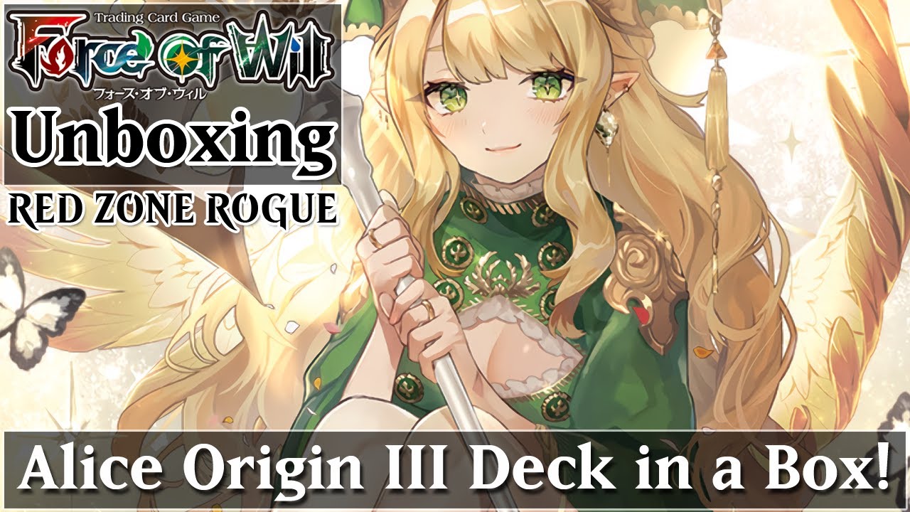Alice Origin 3 Deck In A Box! ► Force of Will
