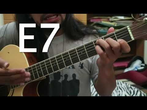 Video: Cara Memainkan Chord E7 Di Gitar