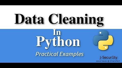 Data Cleaning In Python (Practical Examples)