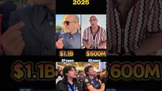 Dwayne Johnson vs Jason Statham Who's Richer?(networth comparison)#usa#networth #networthcomparis