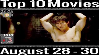 Top 10 Movies - Box Office, Aug 28-30