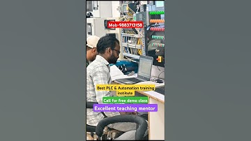 Best plc training institute in India #plc #scada #plctraining #shorts  #electrical #vfd #wiring #hmi