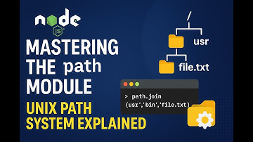 123. De Node.js padmodule onder de knie krijgen – Volledige gids voor beginners (Unix padsysteem ...