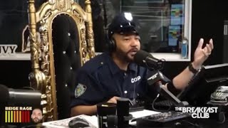 Dj Envy goes off on Rick Ross while wearing a corrections officer uniform on The Breafast Club