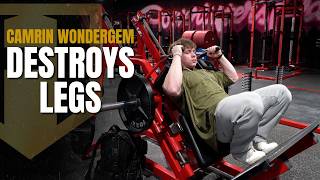 DESTROY YOUR LEGS | Bringing old school Bodybuilding back with Camrin Wondergem | HOSSTILE
