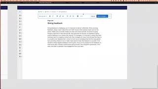 UX Showcase - Updating the wiki editing layout