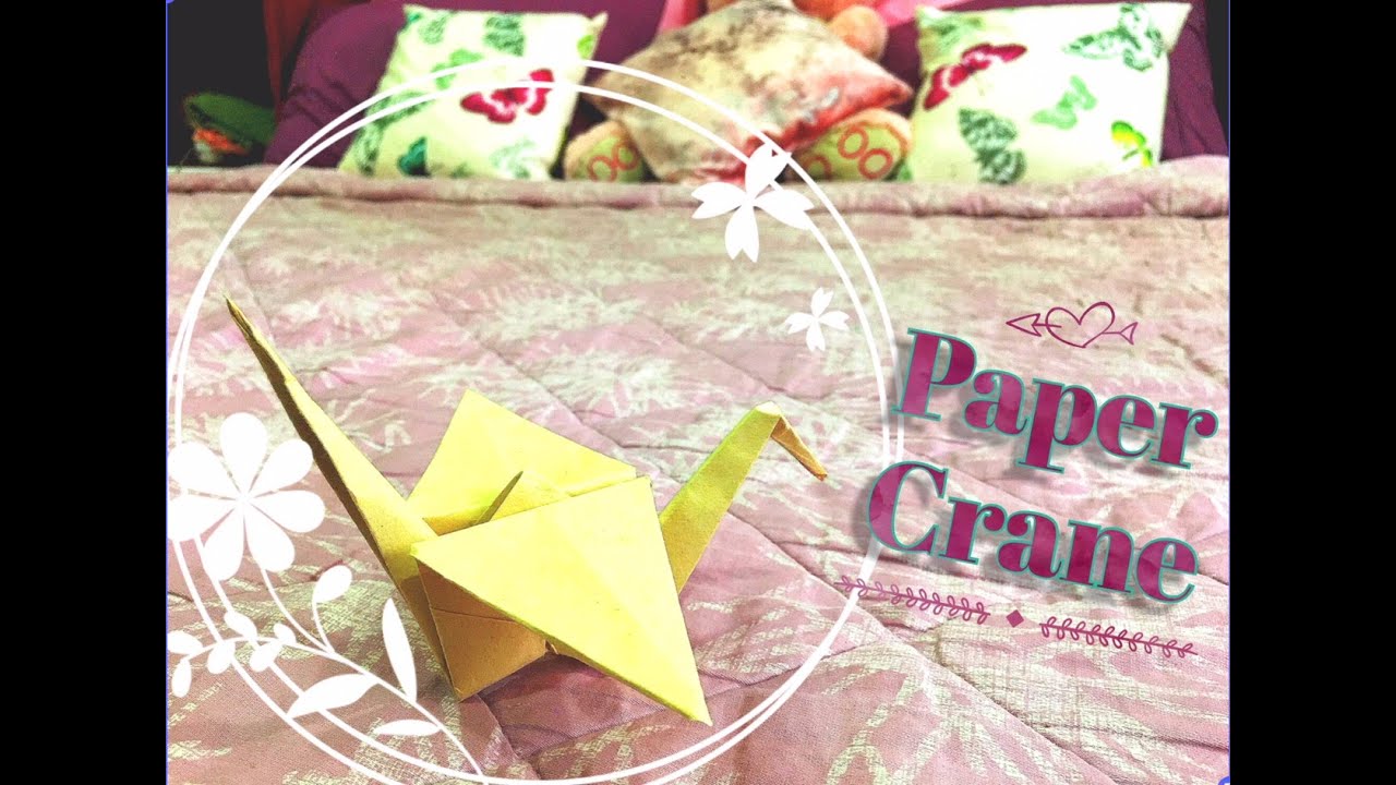 How to Make Paper Crane | Origami Paper Folding 