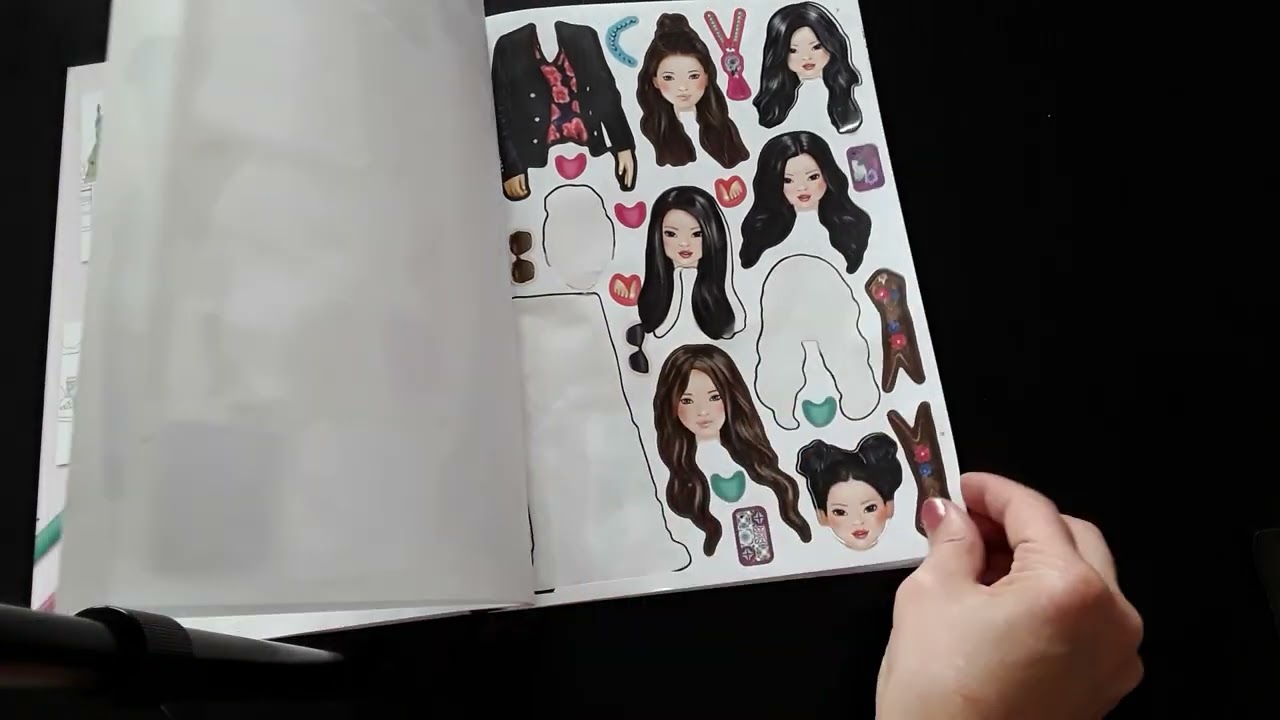 Top Models dress me up Sticker