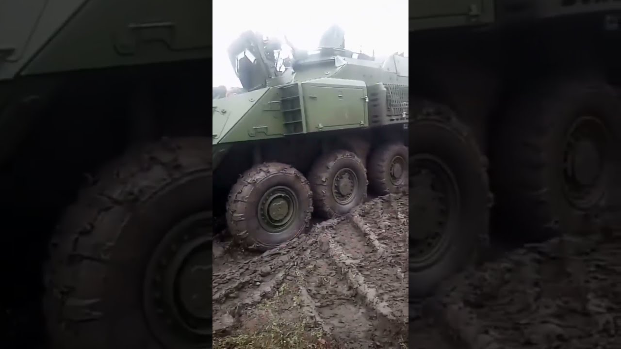 The Canada ACSV LAV Armoured Combat Support Vehicle personnel carrier in Serves Ukraine Forces