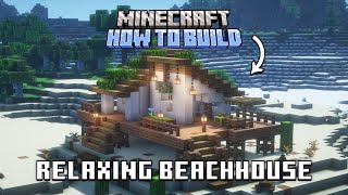 Step-by-Step Guide: Relaxing BEACHHOUSE in Minecraft!