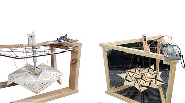 Kinetic Origami Surface - Arduino Integrated Prototype