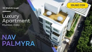 Animación de recorrido en 3D por Mumbai | Recorrido en 3D por un apartamento de lujo