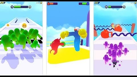 Join Blob Clash 3D. Level 51 - 60