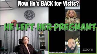 He Left When She Was 6 Months Pregnant - Now Wants Weekend Visits