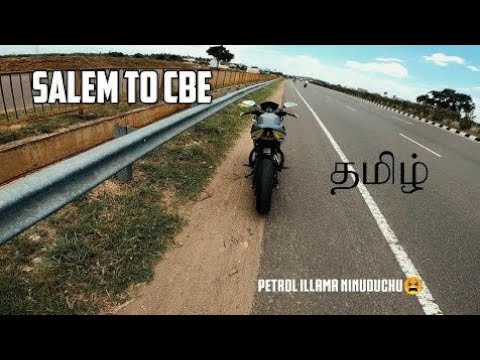 Salem to Coimbatore in ||ktm rc 200 || our bike portal dry in tamil