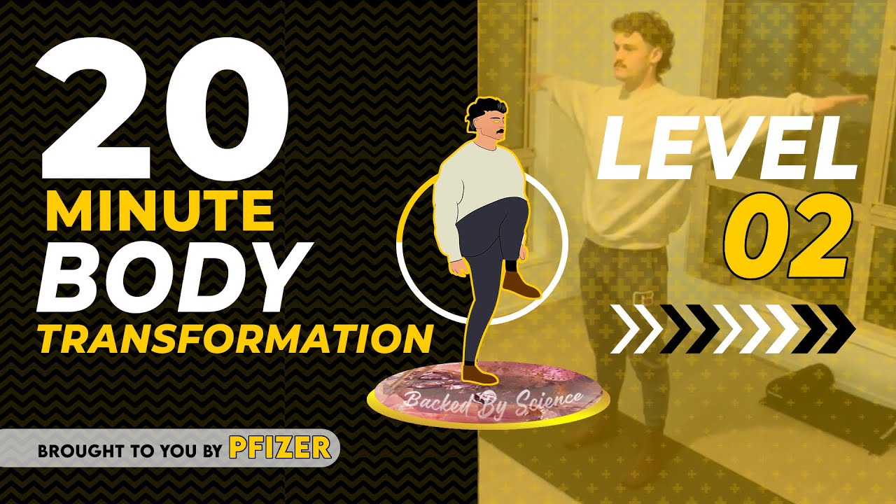 20 Minute Body Transformation | L2 | Guided Beginner to Advanced Fitness Journey
