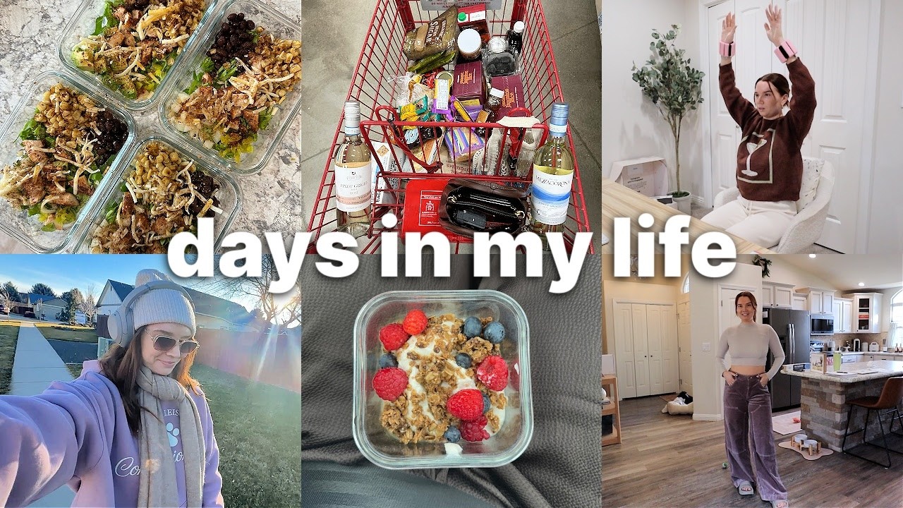 VLOG | What I'm Doing, Cooking, Eating + Trader Joe's Grocery Haul! 